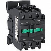 Контактор EasyPact TVS 3P 40А 400/220В AC 22кВт | код. LC1E40M5 | Schneider Electric